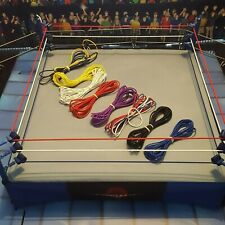 Cuerdas de repuesto para anillo de lucha a escala auténtico WWE WickedCool Toys segunda mano  Embacar hacia Mexico