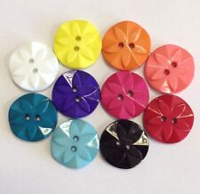 Flower buttons colour for sale  Shipping to Ireland