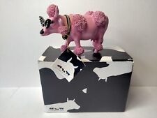 Cow Parade - French Moodle Figurine #9146 Houston Texas 2002 w/ Box & Tag, used for sale  Shipping to South Africa