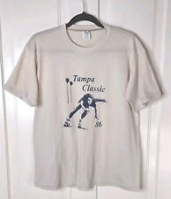 Camiseta de patinaje sobre ruedas vintage talla L Tampa clásica 1986 roller derby  segunda mano  Embacar hacia Argentina