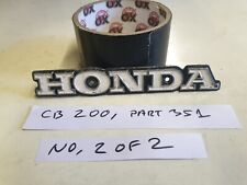 Honda cb200 petrol for sale  NORWICH