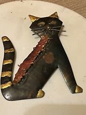 Vintage metal cat for sale  STOCKTON-ON-TEES