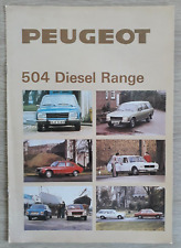 Peugeot 504 diesel for sale  BOURNE