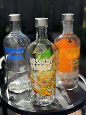 6 botellas de vodka Absolut transparentes y limpias vacías 750 ml segunda mano  Embacar hacia Argentina