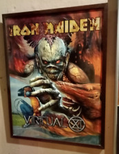 Iron Maiden 3D Virtual XI promo poster 3 dimensional promo poster. 70.5cm x 53cm, usado comprar usado  Enviando para Brazil