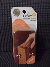 Used, Safety 1st Baby Cabinet Locks Wide Grip Latches 14 Pack Black New in Box for sale  Shipping to South Africa