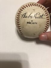 Babe ruth signed for sale  Leavenworth