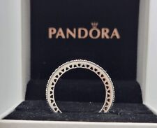 Authentic Hearts of Pandora Silver Ring size:5,6,7,8,8.5 for sale  Shipping to South Africa