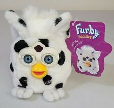 1999 Furby Buddies “Good Light" Plush Bean Bag Tiger Black Dots Blue Eyes 4" d'occasion  Expédié en Belgium