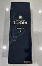 JOHNNIE WALKER BLUE ETIQUETA WHISKY ESCOCÉS BOTELLA VACÍA Y CAJA 750ml - PRÍSTINO NUEVO segunda mano  Embacar hacia Argentina