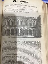 Stampa antica 1844 usato  Spedire a Italy