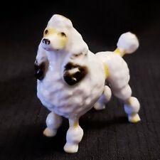 Estatueta vintage mini poodle cerâmica cachorro cachorro fantasia francês corte canil comprar usado  Enviando para Brazil