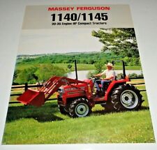 *Massey Ferguson MF 1140 1145 Compact Tractor Sales Brochure Literature Ad for sale  Shipping to Canada