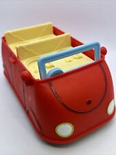 Luces rojas de sonido para automóvil de la familia Peppa Pig vehículo de juguete sin figura segunda mano  Embacar hacia Argentina