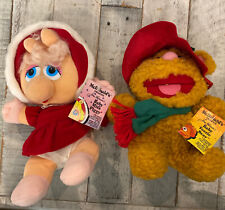 Used, 1988 Vintage McDonalds Baby Fozzie Bear And Baby Miss Piggy Plush Toys W Tags for sale  Shipping to Canada