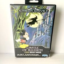 Castle Of Illusion Starring Mickey Mouse + Manual - Sega Mega Drive - Testado comprar usado  Enviando para Brazil