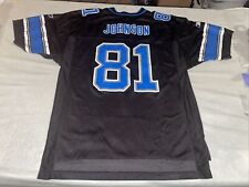 Usado, CAMISETA REEBOK CALVIN JOHNSON DETROIT LIONS Adulto Para Hombres Grande Negra Limpia De Colección segunda mano  Embacar hacia Mexico