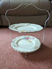 vintage silver cake stand for sale  LEICESTER