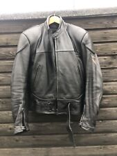 Biker leather jacket for sale  LYMINGTON