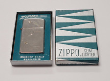 Vintage slim zippo for sale  Hendersonville