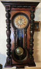 Used, Antique Victorian Vienna Wall Clock Chiming 8 Day for sale  Shipping to South Africa