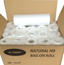 Natural clear polythene for sale  ROCHDALE