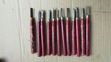 Set 12 Vintage Wood Hand Carving Chisels Mini Lathe Tools  + More - Japan for sale  Shipping to Canada