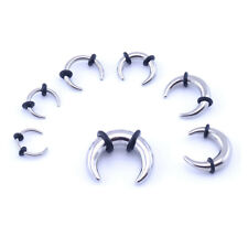 BuffaloTaper Steel Ear Stretching Pincher cônico buzina de touro, usado comprar usado  Enviando para Brazil