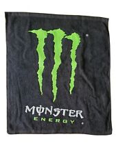 ¡Nuevo! "Toalla de mano verde negra con logotipo de Monster Energy Drink 17,5"" x 14,5" segunda mano  Embacar hacia Argentina