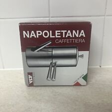 ILSA Neapolitan stainless steel coffee maker , used for sale  Shipping to South Africa