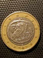 Moneta euro gufo usato  Santa Marinella