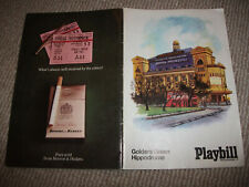 Number theatre programme for sale  LONDON