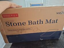 Stone Bath Mat Tub & Bathroom Floor - Super Absorbent Diatomaceous Earth NEW  for sale  Shipping to South Africa