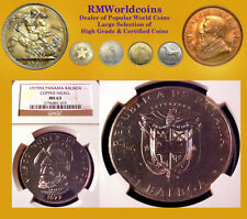 Panamá 1977 1 Balboa,Raro Muestra,NGC 63 ,Bajo MTG 625 ,Pocos Liberado,Pop 2, usado segunda mano  Embacar hacia Argentina