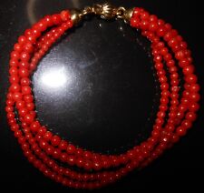 Bracciale corallo rosso usato  Sant Anastasia