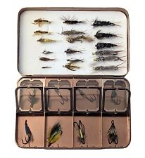 McKenzie Flies Fly Fishing Box 26 Trout Salmon Flies, 8 Window Compartments/Foam for sale  Shipping to South Africa