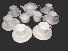 Royal Albert Horizons Profile 21 Piece Tea Set With Tea Pot for sale  Shipping to South Africa