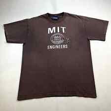 Usado, Camiseta Vintage MIT Adulto Grande Marrón Instituto de Tecnología de Massachusetts Años 90 segunda mano  Embacar hacia Argentina