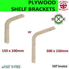 Wooden plywood shelf for sale  UK