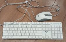 Havit White Mechanical Gaming Keyboard and Mouse Combo  Rainbow HV-KB393L  for sale  Shipping to South Africa