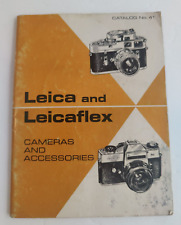Catálogo de libros de cámaras y accesorios Leica y Leicaflex n.o 41 - 1968 segunda mano  Embacar hacia Mexico