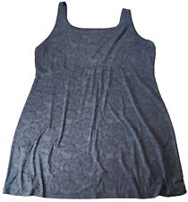 Columbia PFG Freezer III Gray All Over Print Spf Moisture Wicking Tank Dress 2XL for sale  Shipping to South Africa