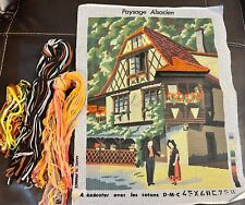 Unfinished needlepoint alsace for sale  Vancouver