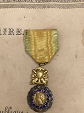Médaille militaire discipline d'occasion  Saint-Savin