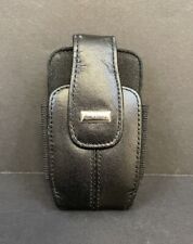 Vintage BLACKBERRY Black Leather Magnetic Belt Case w/Clip for sale  Shipping to South Africa
