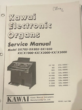 ORIGINAL Kawai DX705/805/1805 - KX/X1000, 2000, 5000 Manual de Servicio segunda mano  Embacar hacia Argentina
