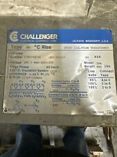 Challenger 50KVA, 240/480 Volts Drive Isolation #D50-49D34 Used for sale  Shipping to South Africa