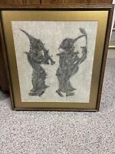 Vtg charcoal rubbing for sale  Cortland