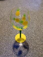 Pineapple gin glass for sale  LITTLEHAMPTON
