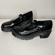 Madden Girl Holly Mary Jane Heeled Platform Shoes Black 90s Size 11 for sale  Shipping to South Africa